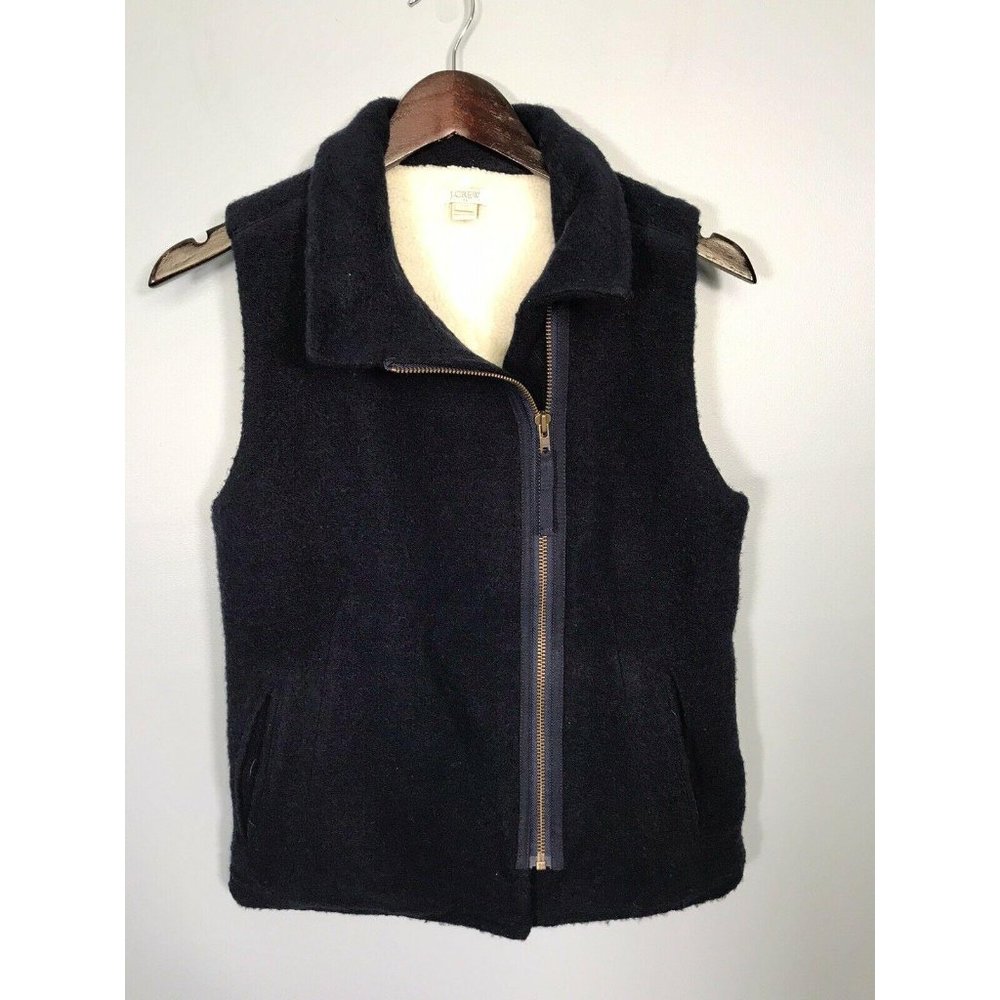 J.Crew Women’s Vest 2XS Extra Extra Small Zip Up